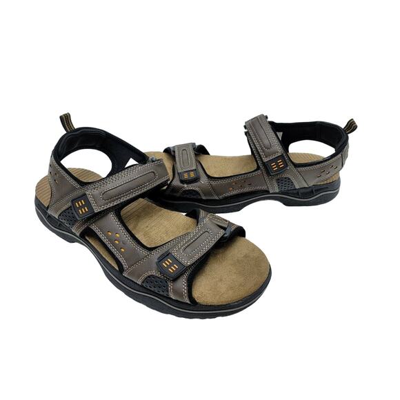 Gotcha Sandals Mens 13 Orson Outdoor Brown Sport Hiking Open Toe Summer Spring - Picture 1 of 10